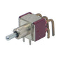 Mini toggle switch dpdt r/a on-mom pcb 7207md9aqe