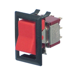 Rocker switch mini dpdt on-mom sol 7208j11zqe-32