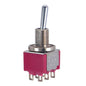 Mini toggle switch dpdt on-mom sol 7208scwzqe