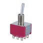 Mini toogle switch 3pdt on-on sol 7303syzq