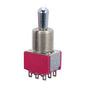 Mini toggle switch 3pdt on-on sol 7303t1yzq
