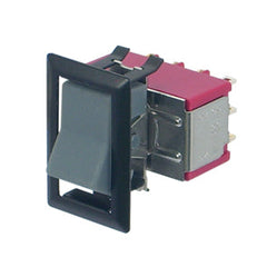 Rocker switch mini 4pdt on-on sol 7401j11zqe-92