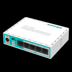 MikroTik hEX Lite - Desktop Router with 5x 10/100 ports