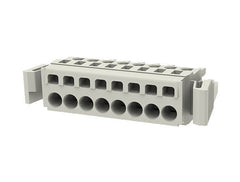Terminal block 8w plug in press grey 8edgkg-5.08-08p-11-1001z(h)