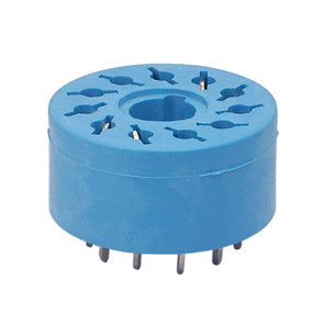 Relay socket / base round 11p pcb 90.15