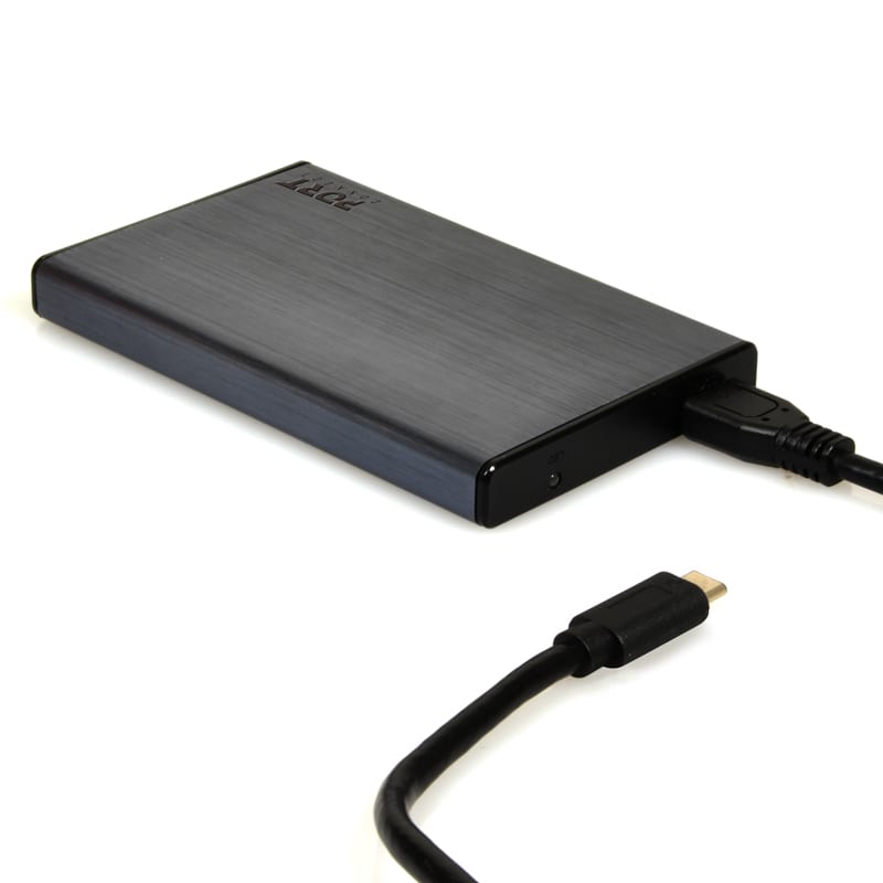 Port 2.5" SATA USB-C Hard drive Enclosure
