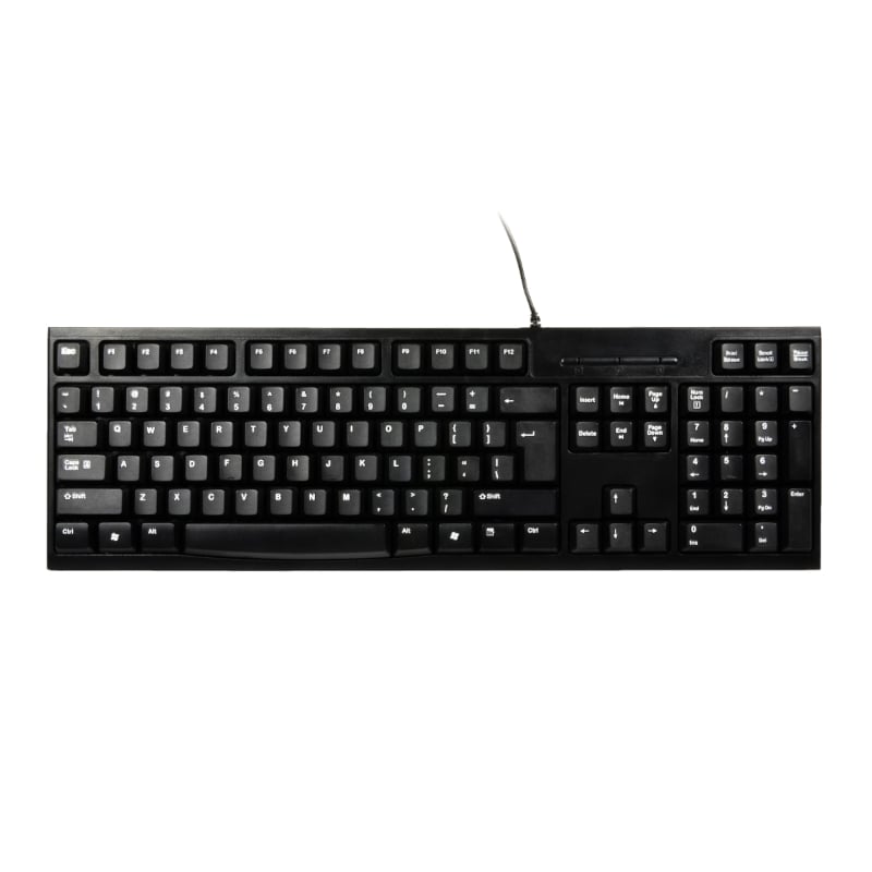 Port Black Office USB Keyboard