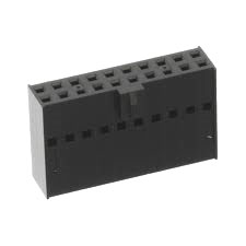 Housed sockets dil 2.54mm 20w keyed 90142-20