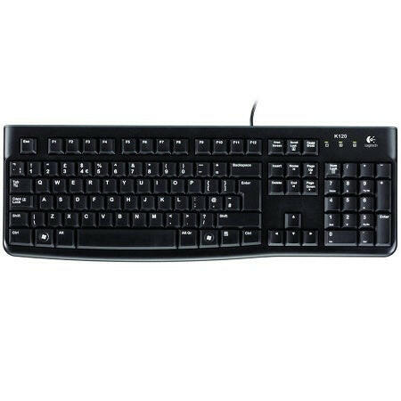 Logitech K120 Black Standard Computer USB Keyboard - Price Concious Spot >>>  PC SPOT