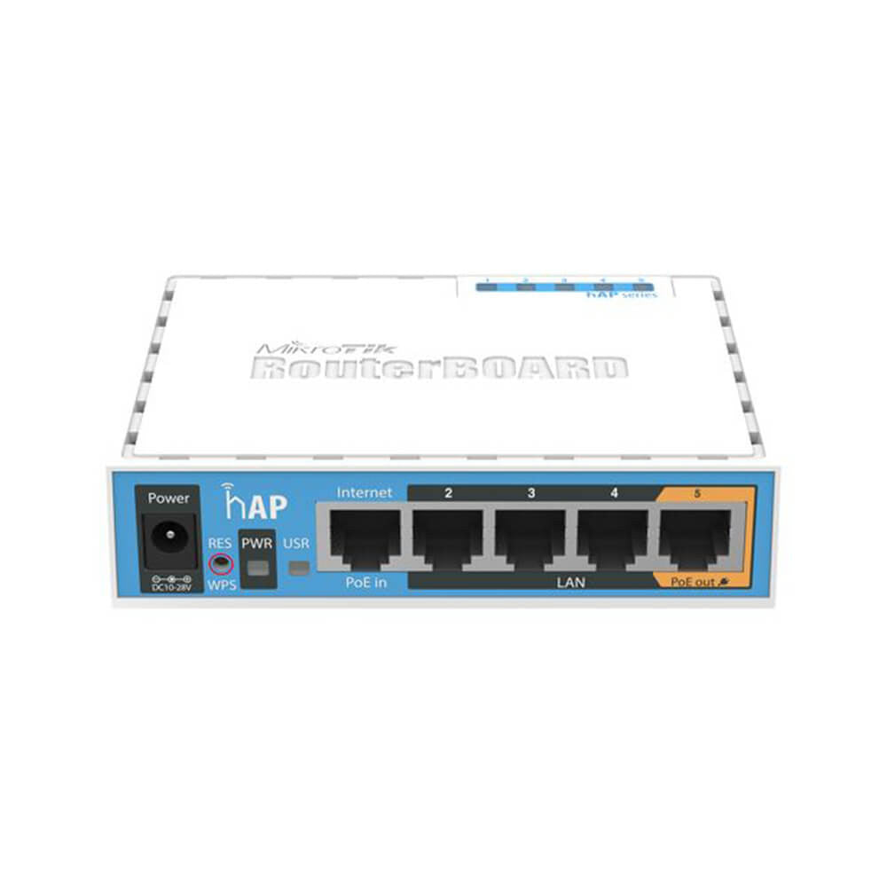 MikroTik hAP ac Lite 5 Port 2.4 / 5GHz  750Mbps WiFi 5 Router | MT-RB952UI-5AC2ND