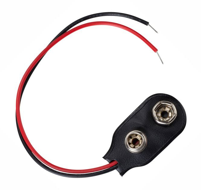 9V battery CLIP-1 lead std type 190306