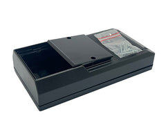 Plastic enclosure abs black 195x101x44 a 90 74 109