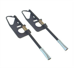 Mounting clips - din encl a92-80-003