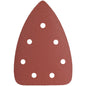 SANDING TRI - 60 GRIT 145 X 145 X 100MM 5/PACK FOR TCMS HOOK AND LOOP