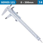 VERNIER CALIPER 0-200MM ( 0.05MM)