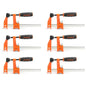 JORGENSEN 6' 150MM M/DUTY 6 PACK STEEL BAR CLAMP