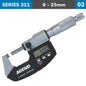 DIGITAL OUTSIDE MICROMETER 0-25MM 0.001M