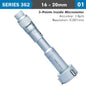 3 POINTS INSIDE MICROMETER 16-20MM 0.004MM ACC. 0.005MM GRAD.