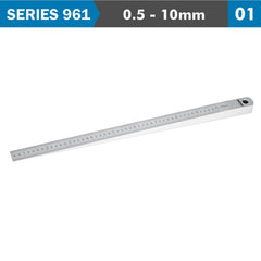 TAPER GAUGE 0.5-10MM 0.05MM GRAD. 0.05MM ACC. S/STEEL