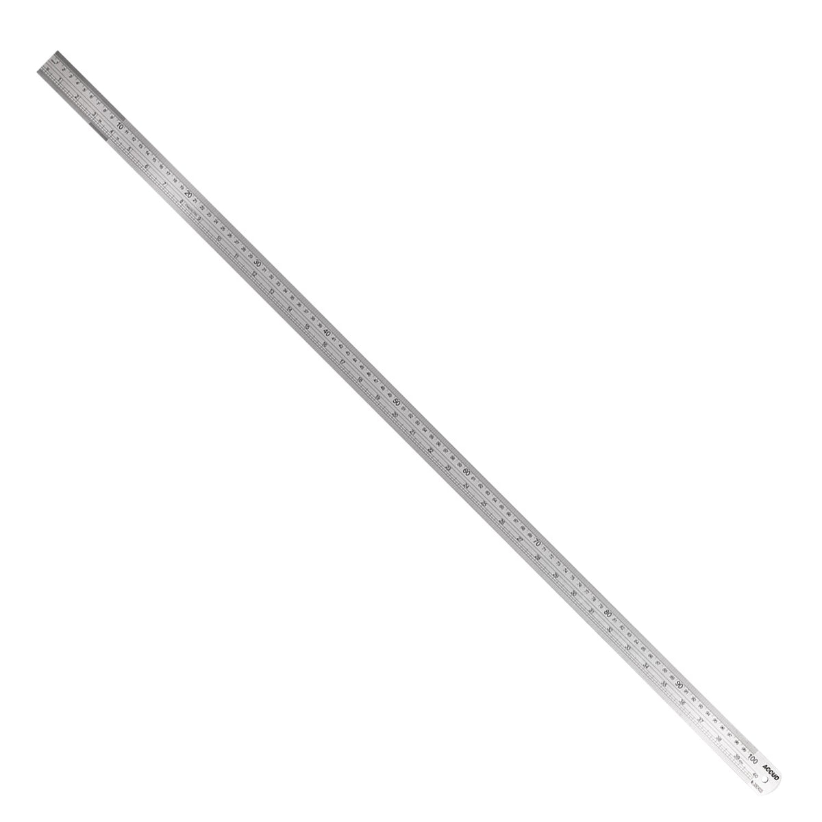 RULER 1000MM S/STEEL 0.24MM ACC 0.5MM GRAD.