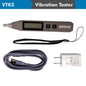 PEN TYPE VIBRATION TESTER 5% ACC. RECHARGEABLE BAT. 40 DEG. C.