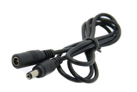 2.1mm adaptor lead dc plug to dc socket 3m long 240089