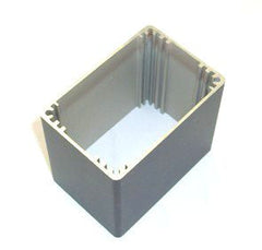 Aluminium extruded enclosure 44.5x66.5x100mm 42615-6063t6-100-nt