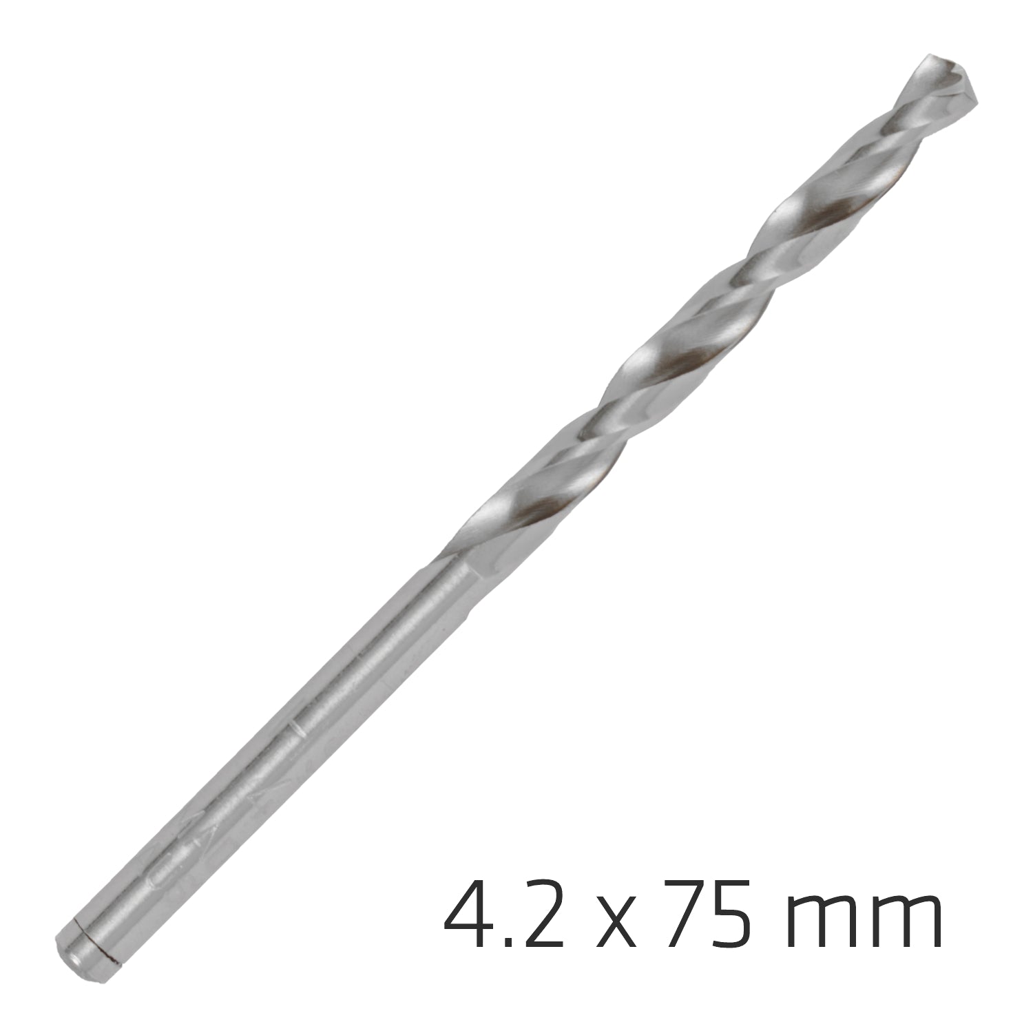 ALPEN PRO HSS 4.2MM DRILL DIN 338 RN 135 SPLIT POINT PLASTIC WALLET  (