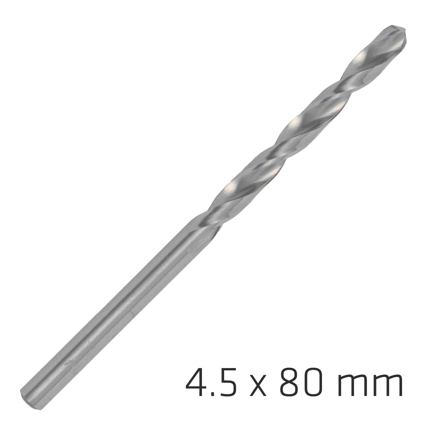 ALPEN PRO HSS 4.5MM DRILL DIN 338 RN 135 SPLIT POINT PLASTIC WALLET  (