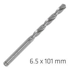 ALPEN PRO HSS 6.5MM DRILL DIN 338 RN 135 SPLIT POINT PLASTIC WALLET