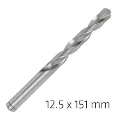 ALPEN PRO HSS 12.5MM DRILL DIN 338 RN 135 SPLIT POINT PLASTIC WALLET