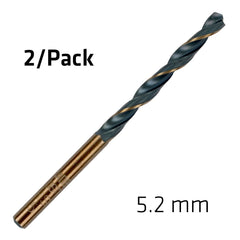 ALPEN SPRINT MASTER DIN 338 5.2MM 2/PACK