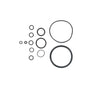 AIR RIVETER SERVICE KIT O-RINGS (B01-05/B10-14) FOR AT0018