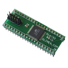 Atmega16 header board w/jtag avr-m16