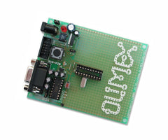 Microcontroller development board 20-pin avr avr-p20-10mhz
