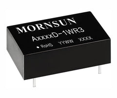 Dc-dc converter dil i=12 o=+&-5v 1w a1205d-1wr3