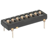 Smd dip switch spst 8way 10-pin only ets108e