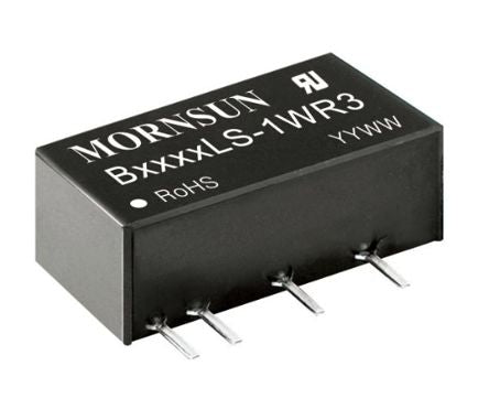 Dc-dc converter pcb sil i=5v o=5v 0a2 b0505ls-1wr3