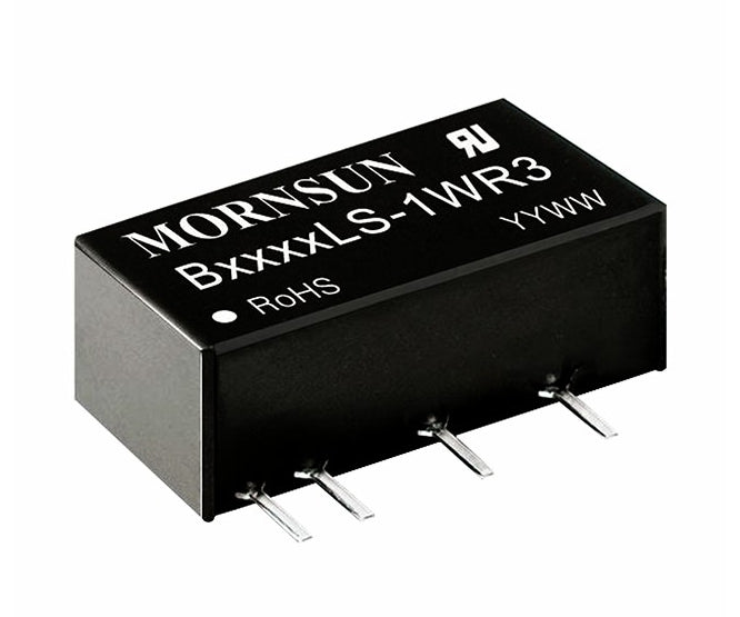 Dc-dc up converter sil i=5v o=15v 67ma b0515ls-1wr3