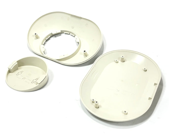 Electronic enclosure 160x110x38mm white incl.b5011217 b5015007