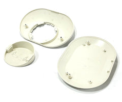 Electronic enclosure 160x110x38mm white incl.b5011217 b5015007