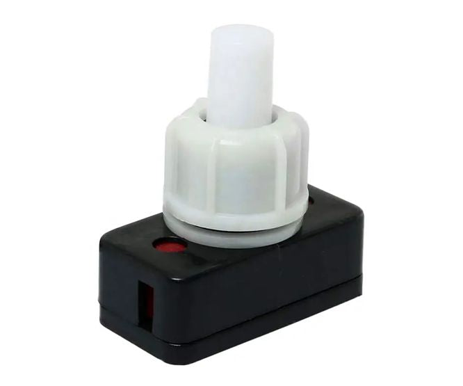 Bed side type push switch in-line 1a 250vac - debulk pbs-17a-2