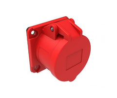 Industrial cee straight p/m socket 16a 5p bc1-1505-2413