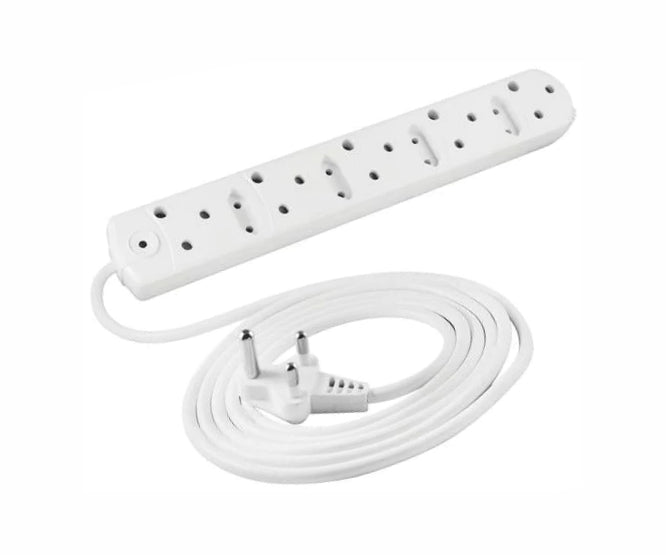 Multiplug adapter extension 5x15a 4x5a(eu) l=3mx1.5mm2 bc2035/3p