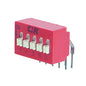 Dip switch r/a 6-pole pcb bd06-av