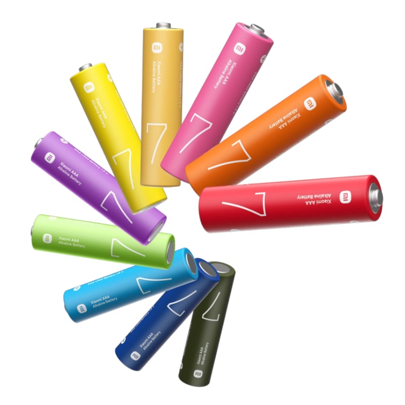 Xiaomi AAA Rainbow Batteries (10 Pack) - Price Concious Spot >>>  PC SPOT