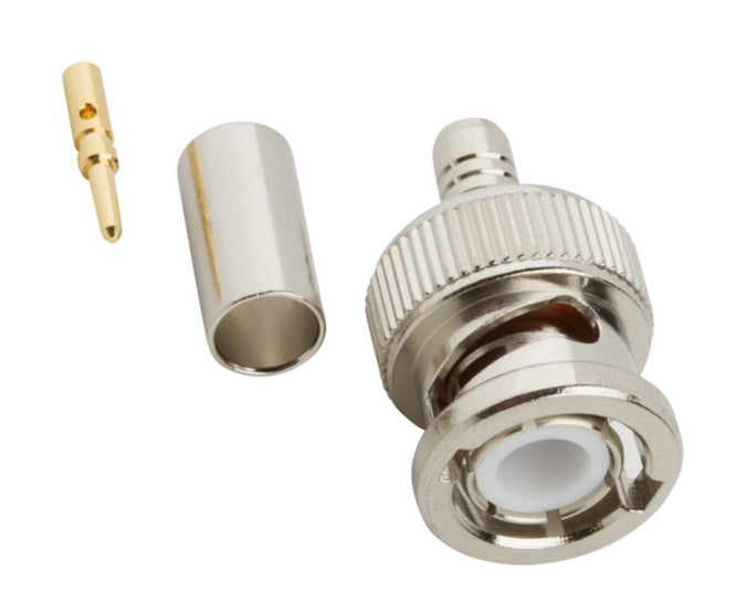 Bnc-plug crimp in-line 3-pieces 5mm/rg58 bncj-c-3-rg58