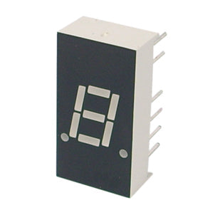 7-seg led display ca red 660nm 10mcd 7.6mm 3012bs