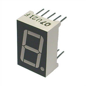 Led display 7-seg ca red 14.2mm kem-5161-bs