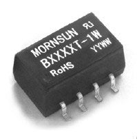 Dc-dc converter smd i=3v3 o=5v 0a2 1w b0305t-1wr3